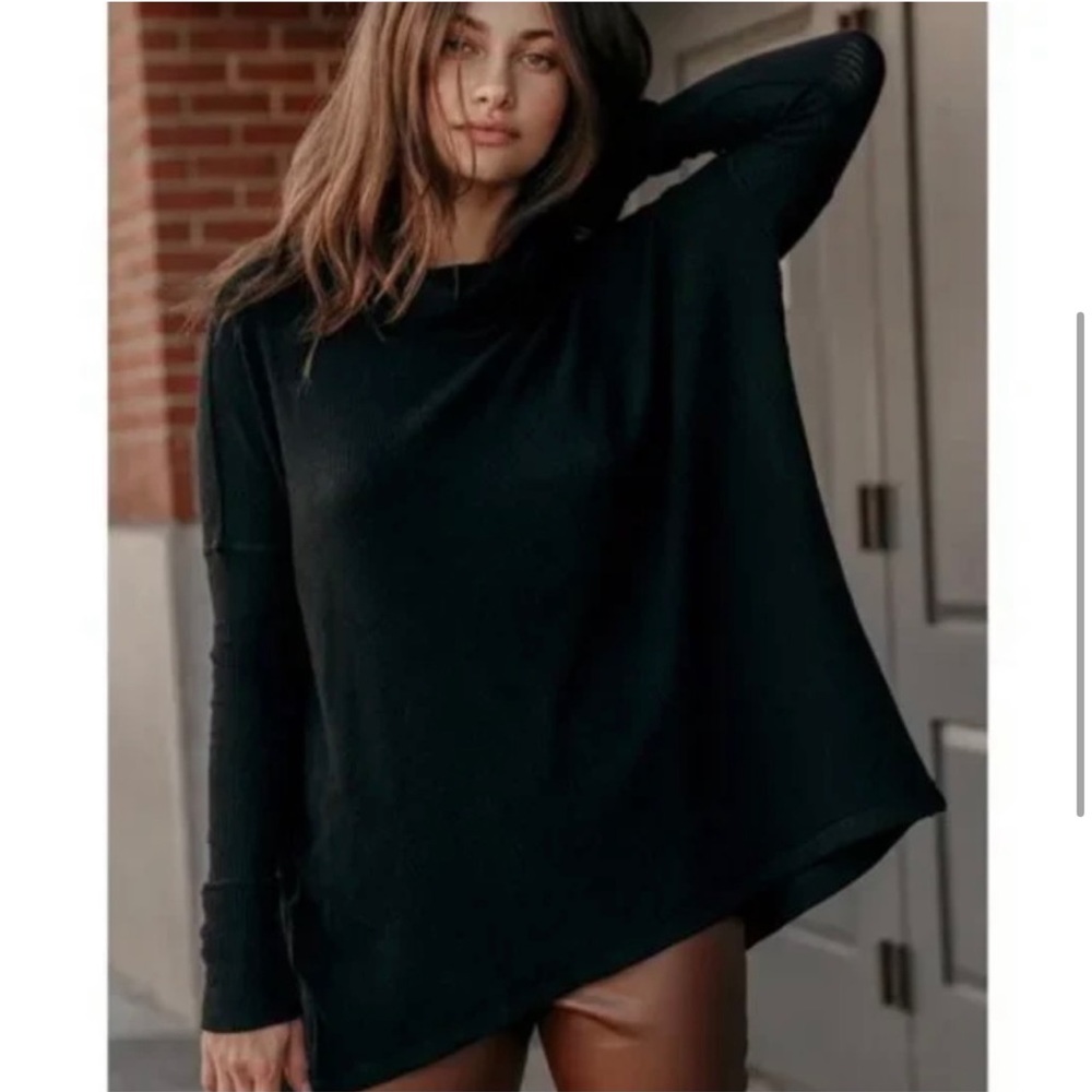 Free People Juicy Long Sleeve Tunic Top - Picture 3 of 5